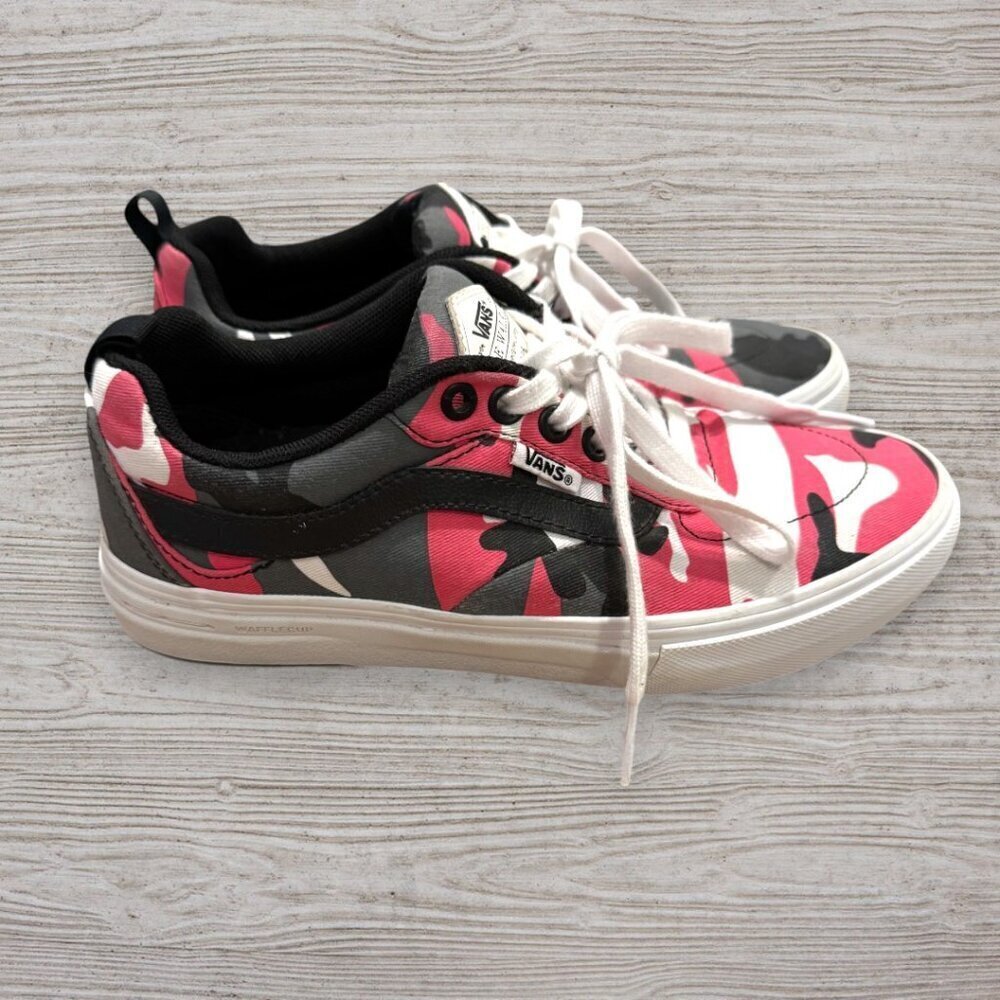New Vans Kyle Walker Pro Red Pink Camo Sneakers Men’s 5 / Women’s 6.5